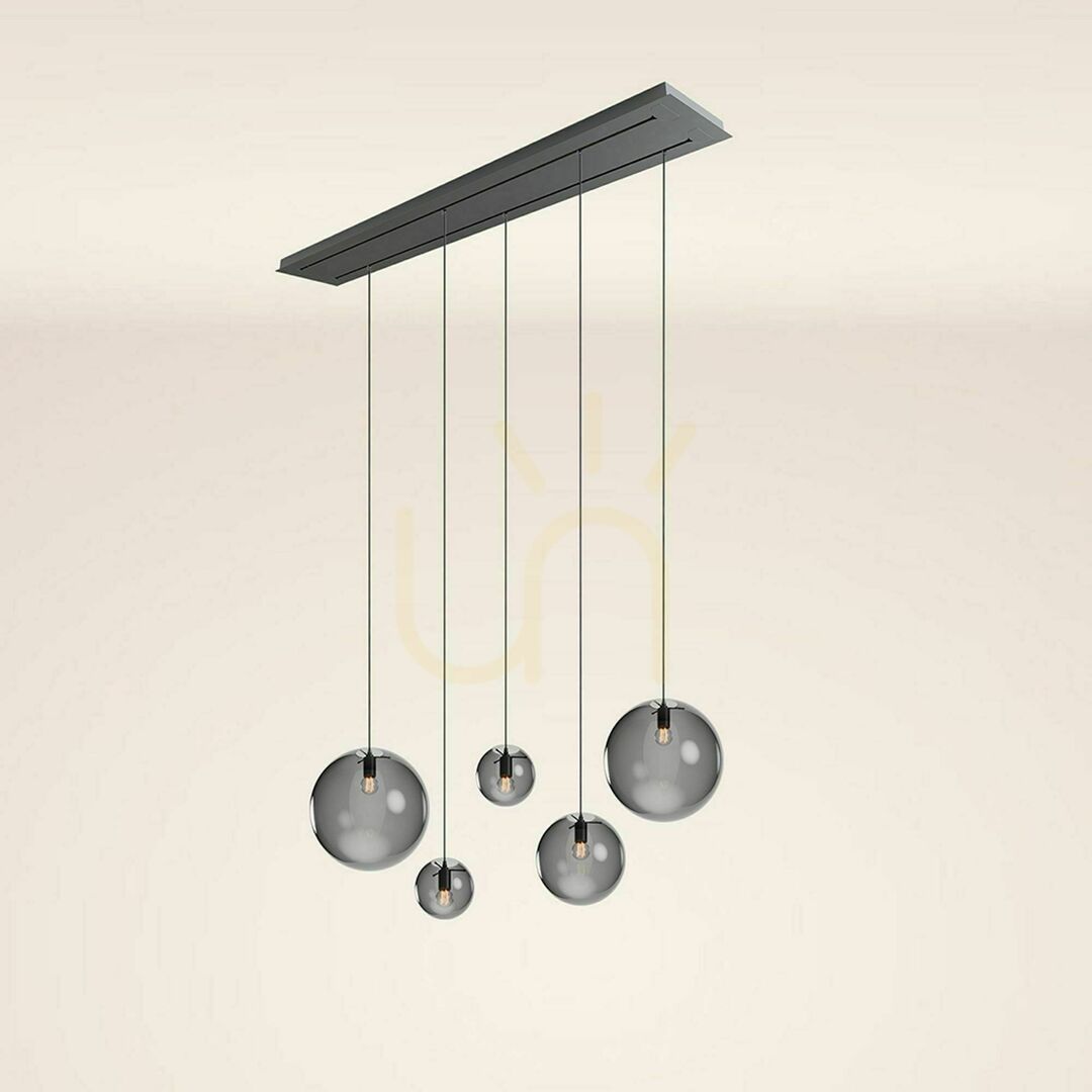 Šou Luster s.luce Orb zlatý sklo kov 5x E27 Ø40 cm, 2-radový Luster s.luce Orb zlatý sklo kov 5x E27 Ø40 cm, 2-radový
