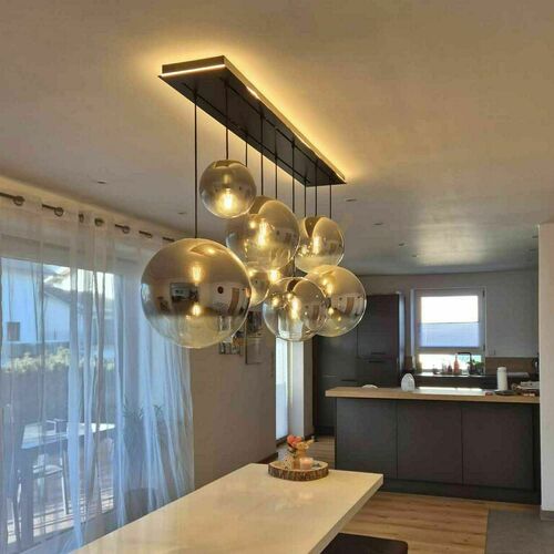 Skontrolujte Luster s.luce Orb dymové sklo 8-ramenný, E27, 40 W