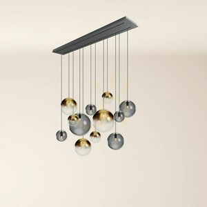 Luster s.luce Orb zlatý sklo 12x E27, 2 rady 12 Luster s.luce Orb zlatý sklo 12x E27, 2 rady small 12
