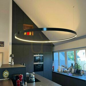 Závesné LED svietidlo s.luce Ring XL zlaté, stmievateľné, 180 cm 6 Závesné LED svietidlo s.luce Ring XL zlaté, stmievateľné, 180 cm small 6