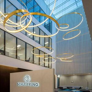 Závesné LED svietidlo s.luce Ring XL strieborné Ø230 cm stmievateľné small 4