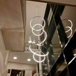 Lustre s.luce Ring LED závesné svietidlo Ø 150 cm 66 W 4000 K 6594 lm small 14