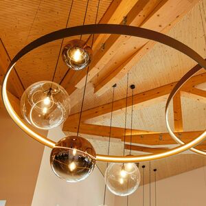 Závesné svietidlo s.luce Ring LED čierne 180 cm 10 Závesné svietidlo s.luce Ring LED čierne 180 cm small 10