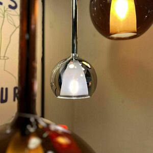 Závesné svietidlo s.luce Belluna sklenené hnedé Ø24 cm E27 small 11