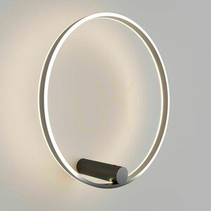 Prisadené stropné LED svietidlo s.luce Ring Air strieborné Ø 60 cm small 9