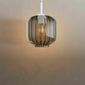 Závesné svietidlo s.luce Velo sklo priehľadné E27 18 cm moderné small 12