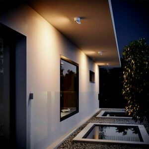 Vonkajšie stropné svietidlo s.luce Santa Out LED biele IP65 otočné small 3