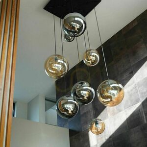 Luster s.luce Orb sklenená guľa meď 30 cm E27 stmievateľný small 10