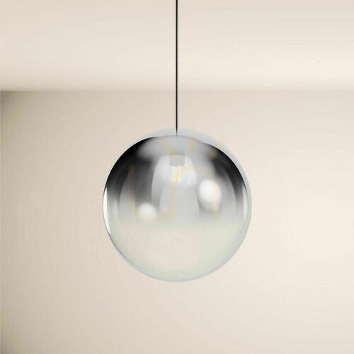 Skontrolujte Luster s.luce Orb sklenená guľa hnedá 40 cm E27 500 cm