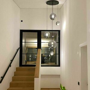 Závesné svietidlo s.luce Orb sklenené hnedé 30 cm E27, 150 cm 3 Závesné svietidlo s.luce Orb sklenené hnedé 30 cm E27, 150 cm small 3