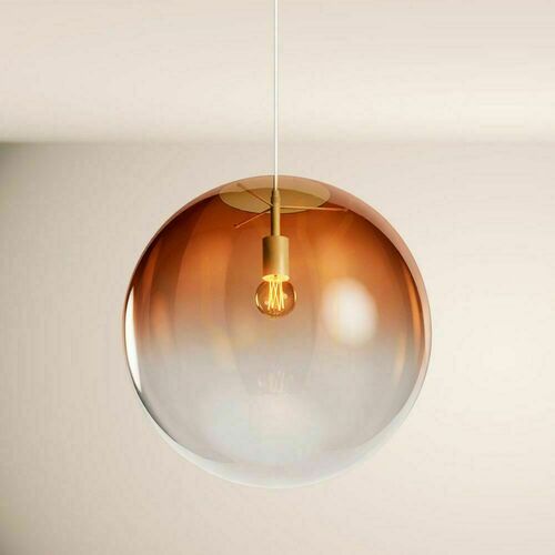 Skontrolujte Závesné svietidlo s.luce Orb, medené sklo, 50 cm