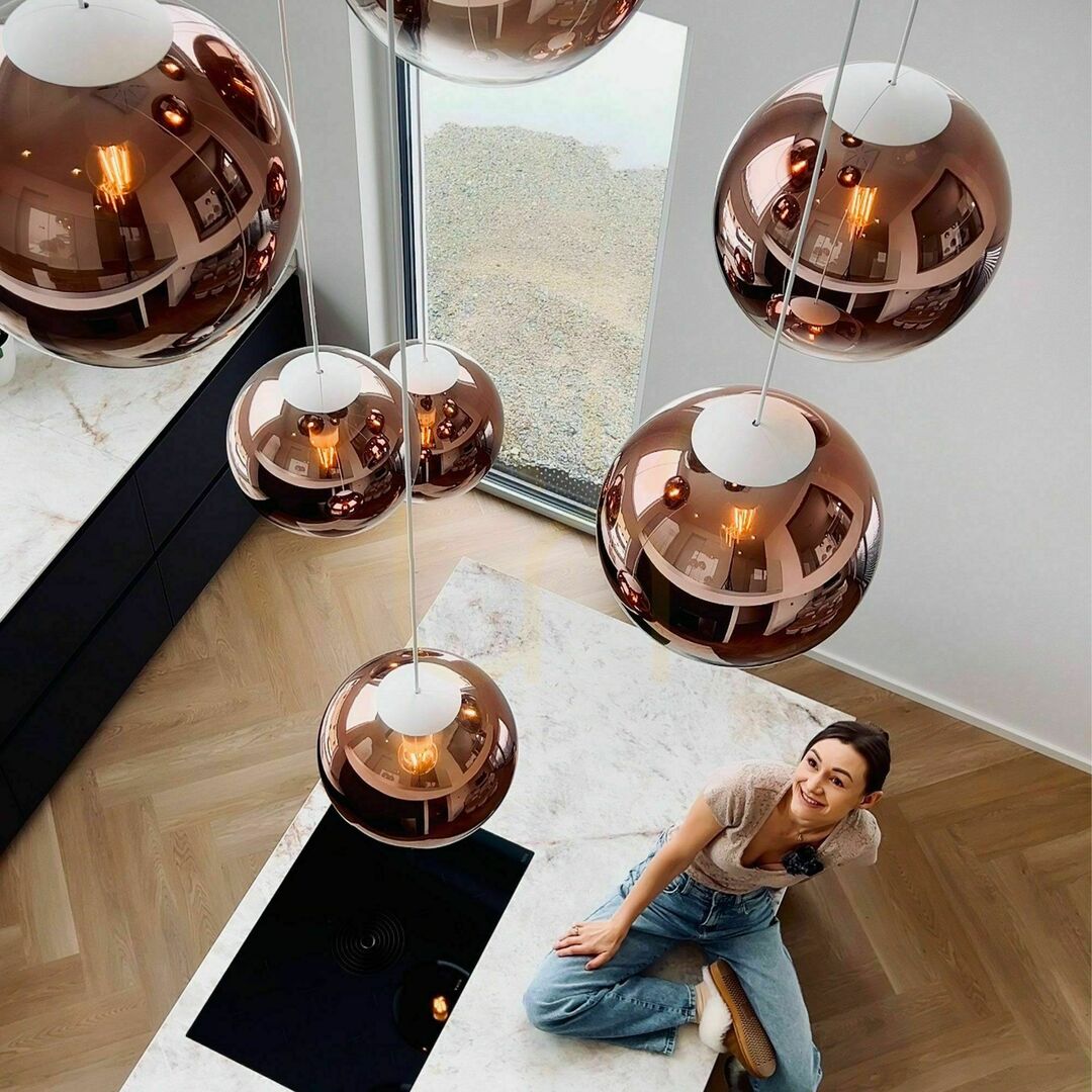 Náhľad Závesné svietidlo s.luce Orb Glass Ball biele 20 cm sklo kov IP20 Závesné svietidlo s.luce Orb Glass Ball biele 20 cm sklo kov IP20