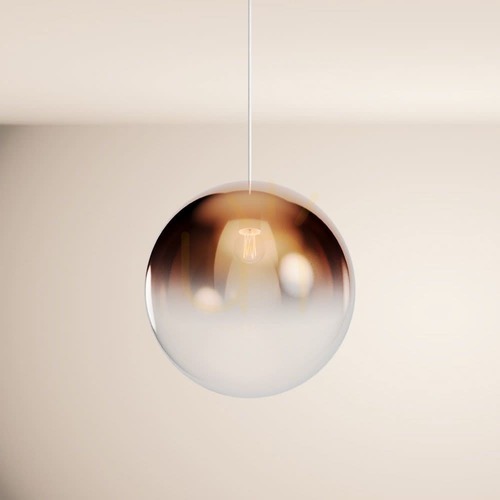 Skontrolujte Závesné svietidlo s.luce Orb Glass Ball Gallery medené 40 cm E27 500 cm