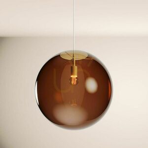 Závesné svietidlo s.luce Orb sklenená guľa zlaté 50 cm E27 stmievateľné small 10