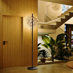 Stojacia lampa s.luce Atom Metal zlatá LED stmievateľná 208 cm small 4