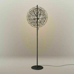 Podlahová lampa s.luce Atom Metal čierna LED stmievateľná 208 cm small 0