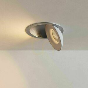 Zapustený LED reflektor s.luce Santa Deep čierny stmievateľný 11 W 2700 K small 4