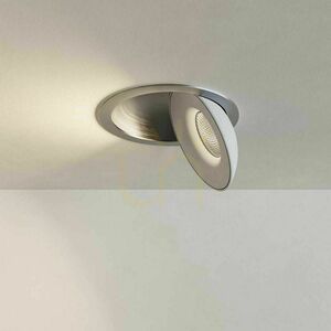 Zapustený LED reflektor s.luce Santa Deep čierny, stmievateľný, otočný small 5