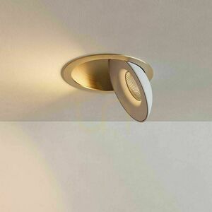 Zapustené LED svietidlo s.luce Santa Deep čierne 11W 4000K stmievateľné small 12