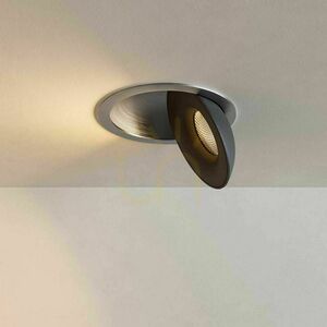 Zapustený LED reflektor s.luce Santa Deep biely stmievateľný 4000K small 8
