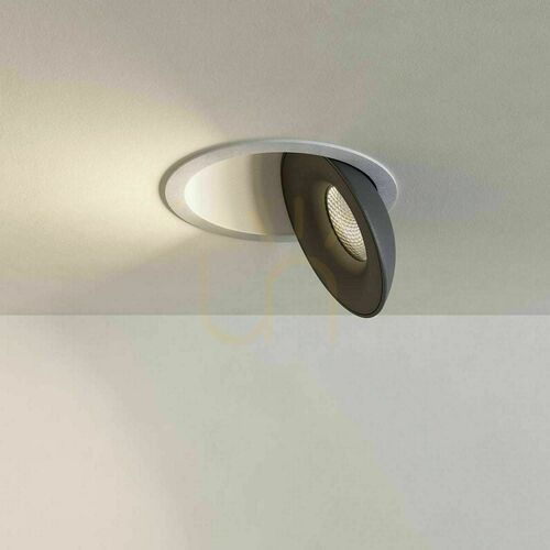 Skontrolujte Zapustený LED reflektor s.luce Santa Deep čierny 11 W 4000 K stmievateľný