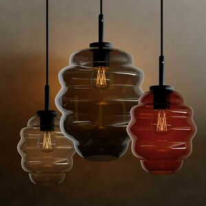 Závesné svietidlo s.luce Echos Glass priehľadné sklo E27 18 cm small 5