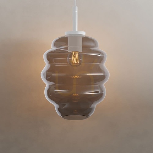 Skontrolujte Závesné svietidlo s.luce Echos Glass dymové sklo E27 25 cm 150 cm
