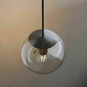 Krytka na sklenenú guľu s.luce Orb 30 cm čierna small 2