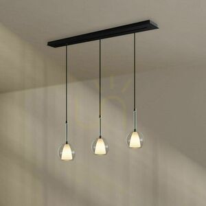 Závesné svietidlo s.luce Belluna 3-plameňové sklo multicolor 120 cm small 3