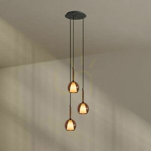Stropné svietidlo s.luce Belluna 3-plamenné sklo kov Ø 40 cm 8 Stropné svietidlo s.luce Belluna 3-plamenné sklo kov Ø 40 cm small 8