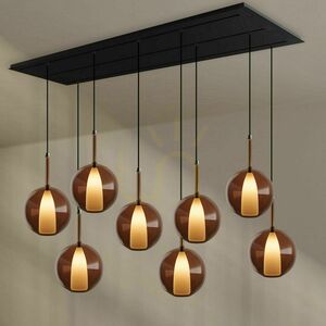 Luster s.luce Belluna 8-žiarové priehľadné závesné svietidlo nad jedálenský stôl 10 Luster s.luce Belluna 8-žiarové priehľadné závesné svietidlo nad jedálenský stôl small 10