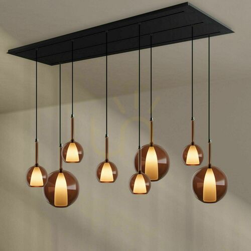Skontrolujte Luster s.luce Belluna 8-žiarový multicolor E27 200 cm do jedálne