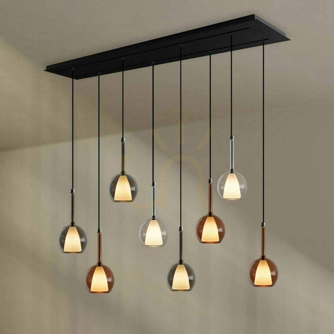 Skontrolujte Luster s.luce Belluna dymový sklo kov 8-ramenný 160 cm Luster s.luce Belluna dymový sklo kov 8-ramenný 160 cm