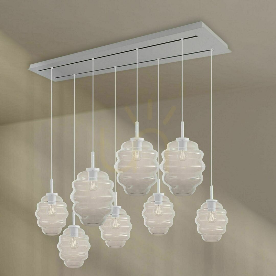 Šou Luster s.luce Echos 8-plameňový, 2-radový, Ø 18/25 cm Luster s.luce Echos 8-plameňový, 2-radový, Ø 18/25 cm