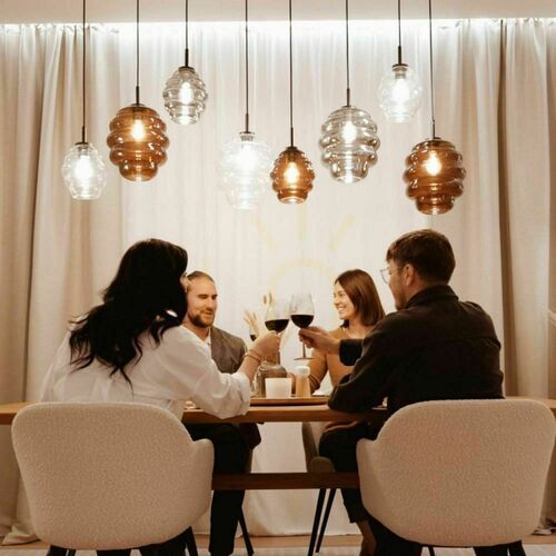 Skontrolujte Luster s.luce Echos 8-plameňový, viacfarebný, Ø 25 cm