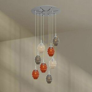 Lustre s.luce Echos 8-ramenné sklenené priehľadné minimalistické Ø 80 cm 9 Lustre s.luce Echos 8-ramenné sklenené priehľadné minimalistické Ø 80 cm small 9