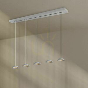 Luster s.luce Santa Air LED čierny 5-žiarový závesný 160 cm small 1