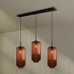 Závesné svietidlo s.luce Velo 3 ramená viacfarebné E27 18 cm small 1