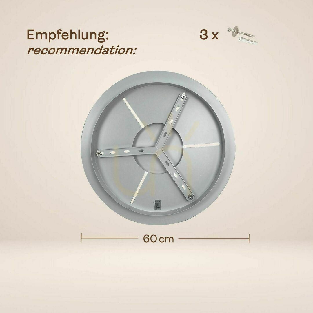 vyhliadka Luster s.luce Velo 5-ramenný priehľadný sklo kov Ø 60 cm E27 stmievateľný Luster s.luce Velo 5-ramenný priehľadný sklo kov Ø 60 cm E27 stmievateľný