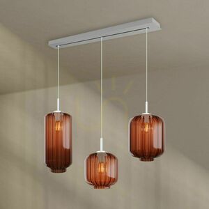 Závesné svietidlo s.luce Velo 3-plameňové, multicolor, Ø 18/20/25 cm small 5