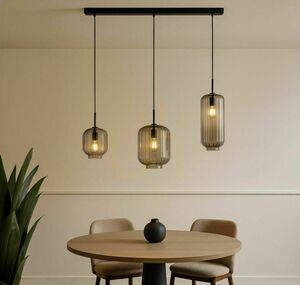 Luster s.luce Velo 3x E27 hnedý sklo/kov Ø 18/20/25 cm 0 Luster s.luce Velo 3x E27 hnedý sklo/kov Ø 18/20/25 cm small 0