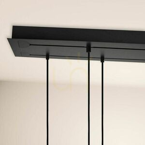 Luster s.luce Velo 5x E27 sklo/kov transparentný Ø18 cm 150 cm small 11