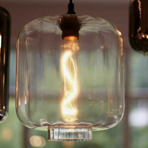 Luster s.luce Velo 5-ramenný, sklo kov, transparentný, E27, Ø25 cm small 2