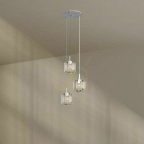 Skontrolujte Luster s.luce Velo 3-plameňový sklenený transparentný Ø 40 cm, 20 cm
