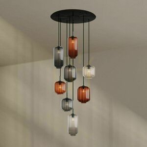 Luster s.luce Velo biely sklo kov 8-ramenný, Ø 80 cm small 4