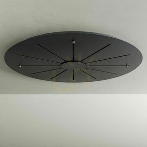 Luster s.luce Velo Gallery sklo priehľadný 2 ramená Ø 120 cm small 13