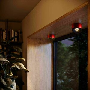 Stropný LED reflektor s.luce Santa Fresh ružový otočný stmievateľný small 2