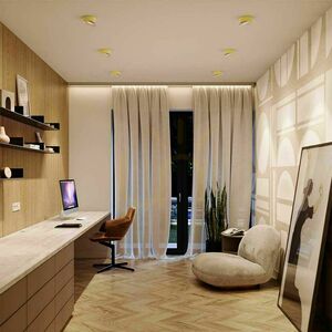 LED stropný reflektor s.luce Fresh modrý otočný stmievateľný 11 W 2700 K small 4