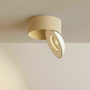 Stropné LED bodové svietidlo s.luce Santa Fresh béžovo-biele 11 W 2700 K 840 lm, stmievateľné small 3