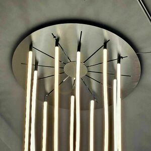 Luster s.luce Arion Organic XXL biely LED 6-bodový teplá biela small 3